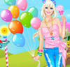 Pink Candy Girl Dress Up